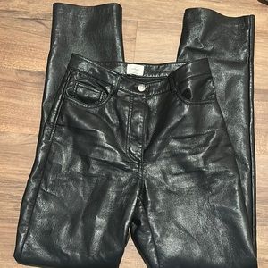 Aritzia Wilfred Melina leather pants NWOT